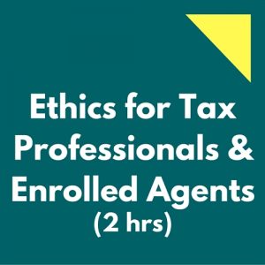 Ethics CPE Tax Enrolled Agents