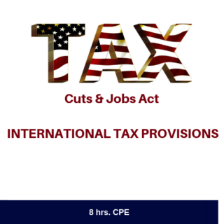 TCJA International Tax Provisions