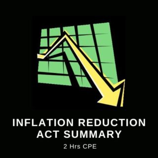 Inflation Reduction Act of 2022 CPE course