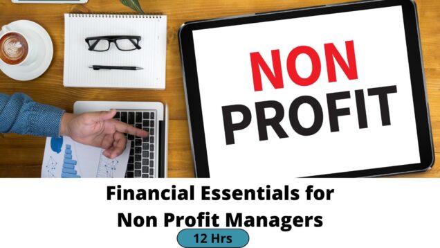Financial Essentials for Non Profit Managers online CPE course