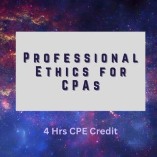 Professional Ethics for CPAs