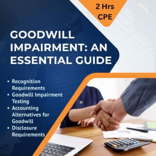 Goodwill Impairment: An Essential Guide (2 hrs)