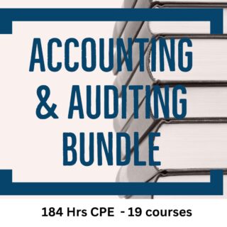 Accounting and Auditing CPE Bundle